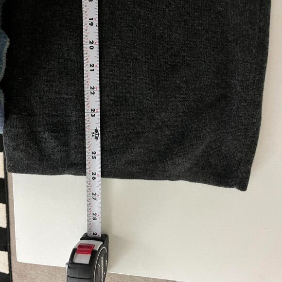 gray and beige striped y2k knit sweater - Picture 7 of 8